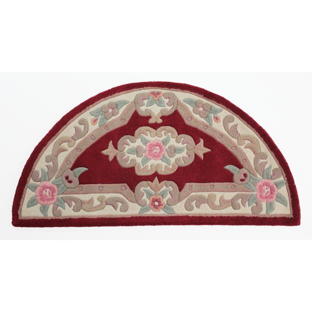Červený vlněný koberec Flair Rugs Aubusson, 67 x 127 cm v:1251166