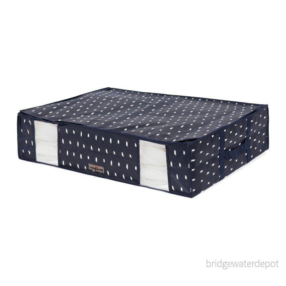 Černý vakuový úložný box na oblečení Compactor Kasuri, 145 l v:1324908