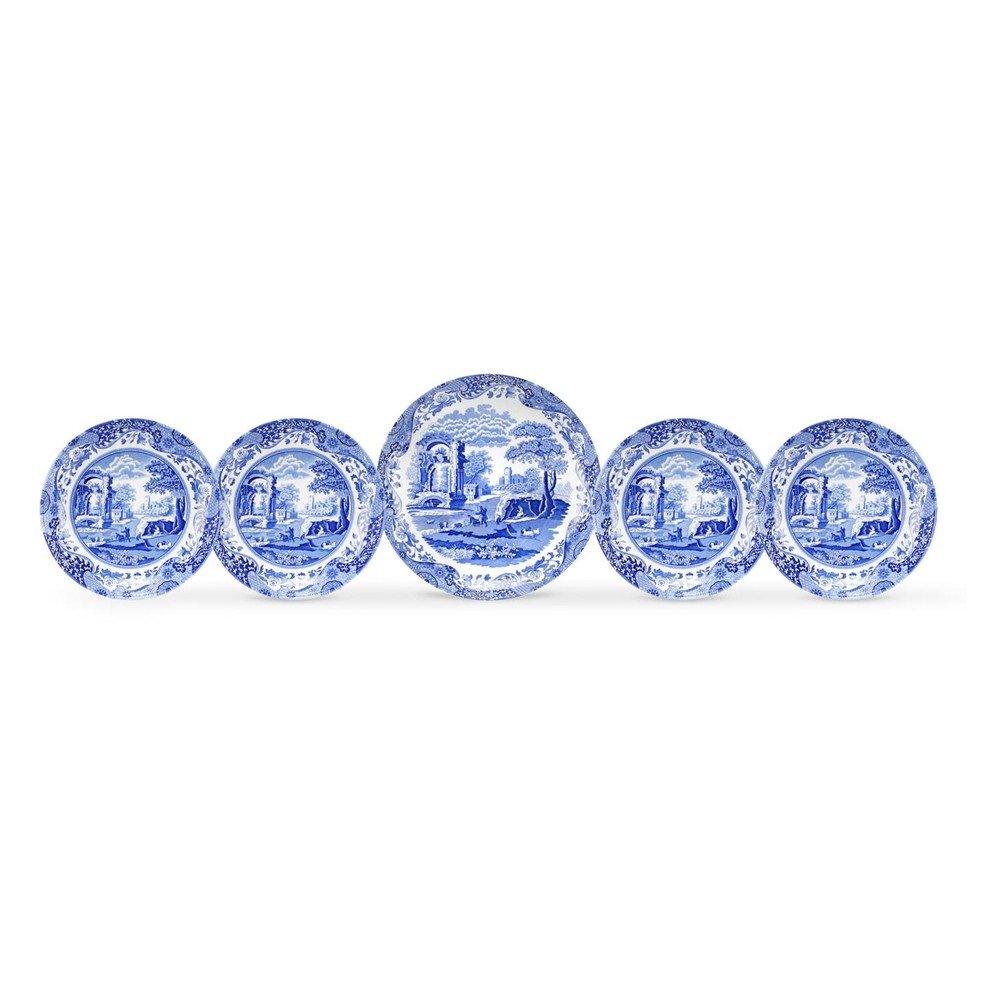Sada 5 bílomodrých misek Spode Blue Italian v:1206778