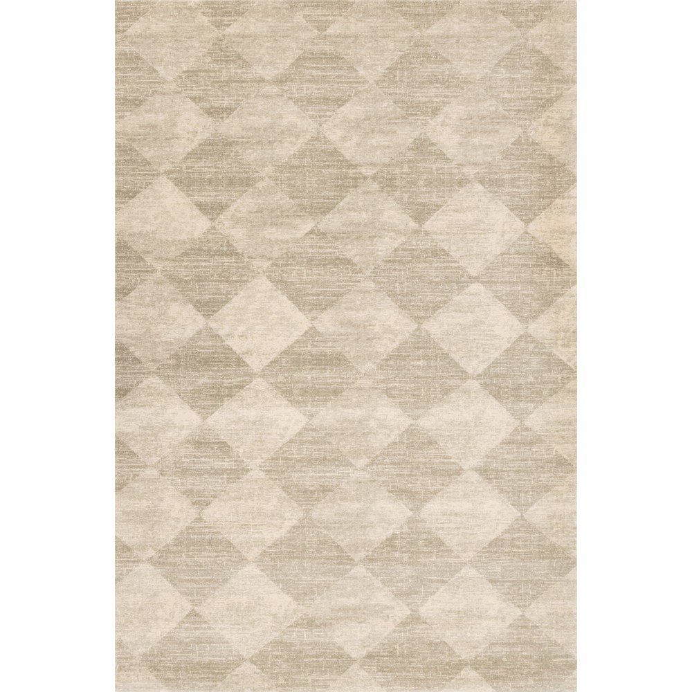 Béžový vlněný koberec 200x300 cm Agnus Checkered – Agnella v:1762904