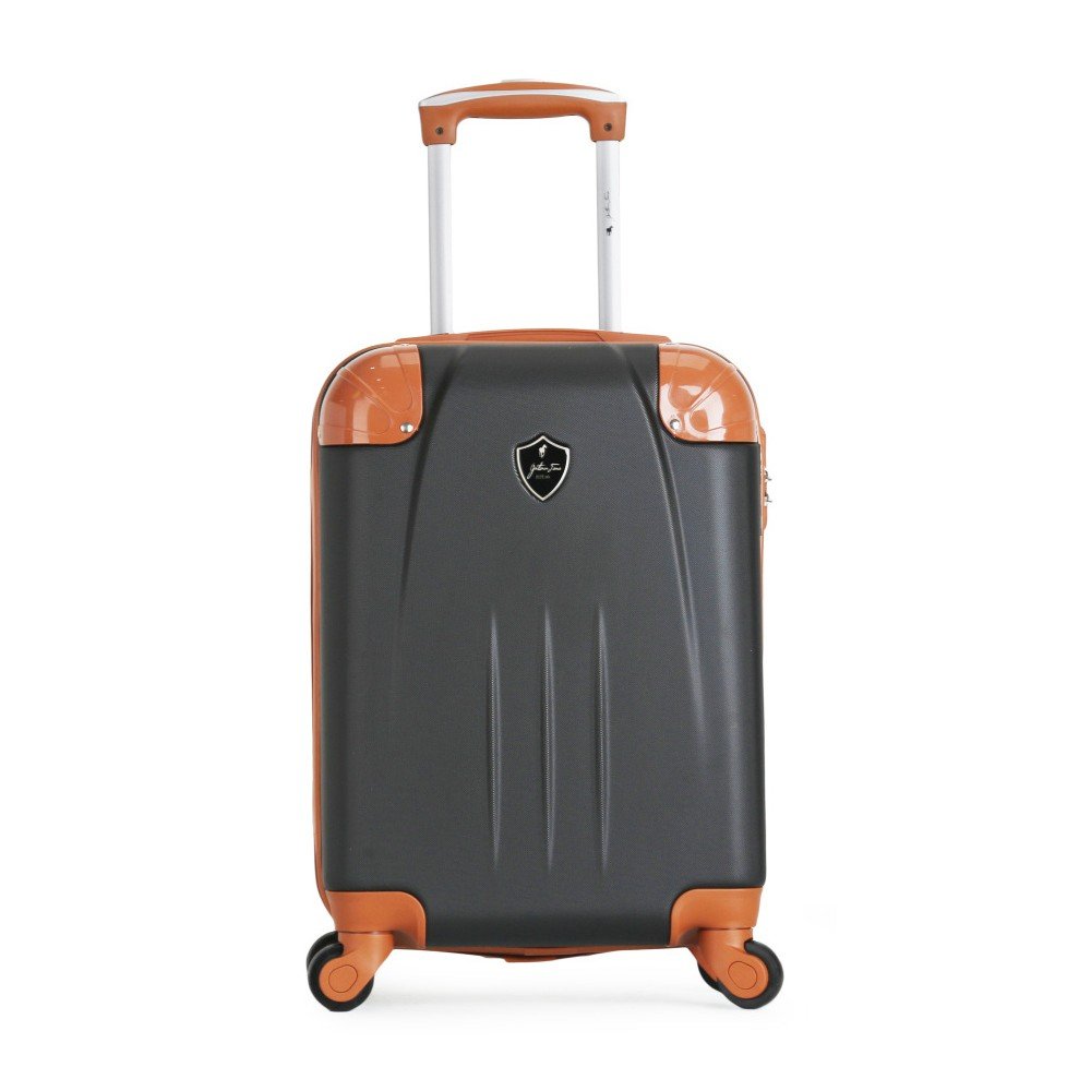 Antracitový cestovní kufr na kolečkách GENTLEMAN FARMER Calsie Valise Cabine, 37 l v:1267854