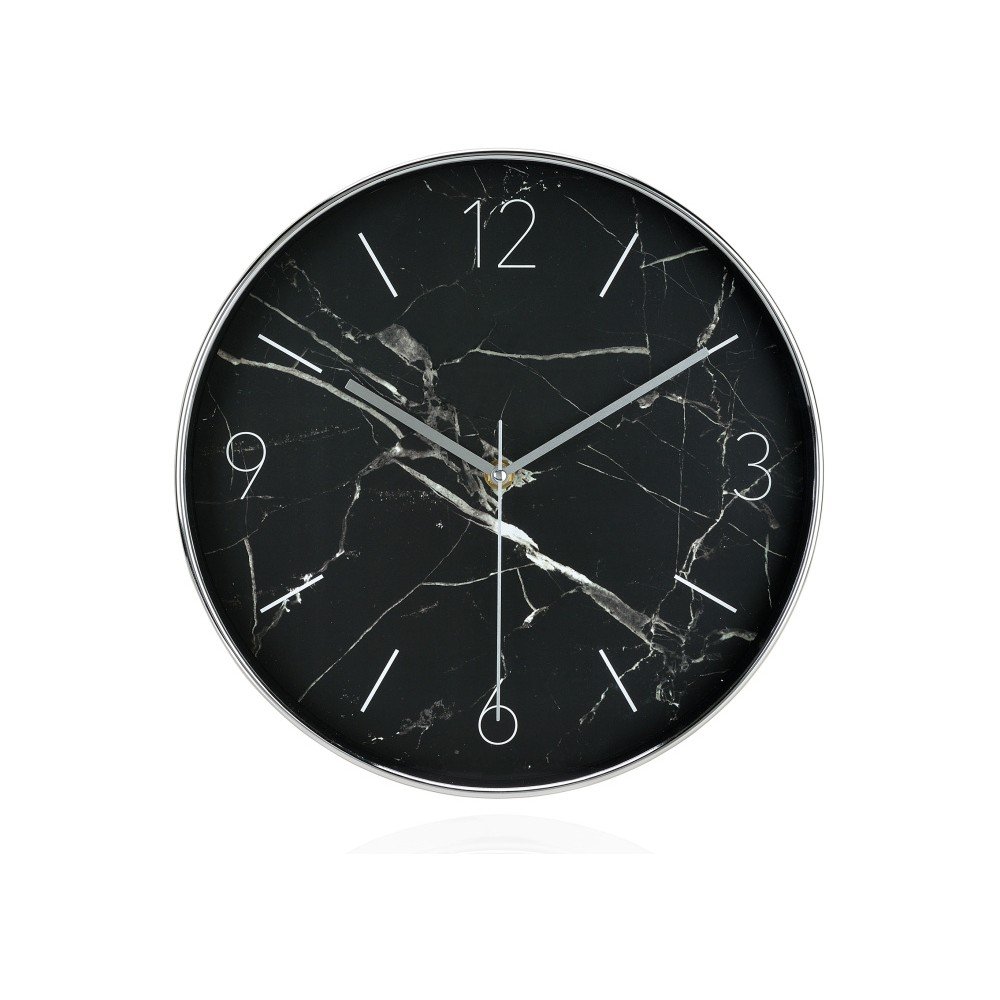 Černé mramorové hodiny Andrea House Marble, 30 cm v:838856 Černé mramorové hodiny Andrea House Marble, 30 cm v:838856
