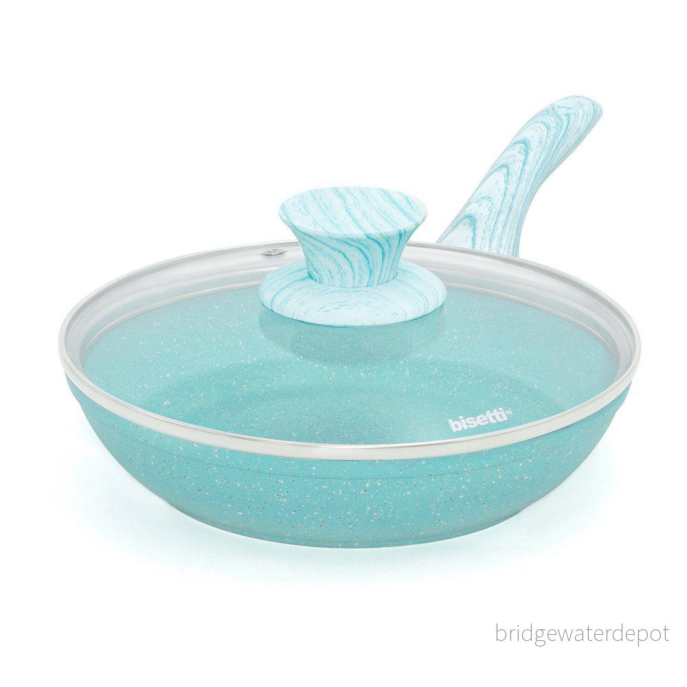 Modrá pánev s pokličkou Bisetti Miss Gourmet Padella, ø 20 cm v:1368569