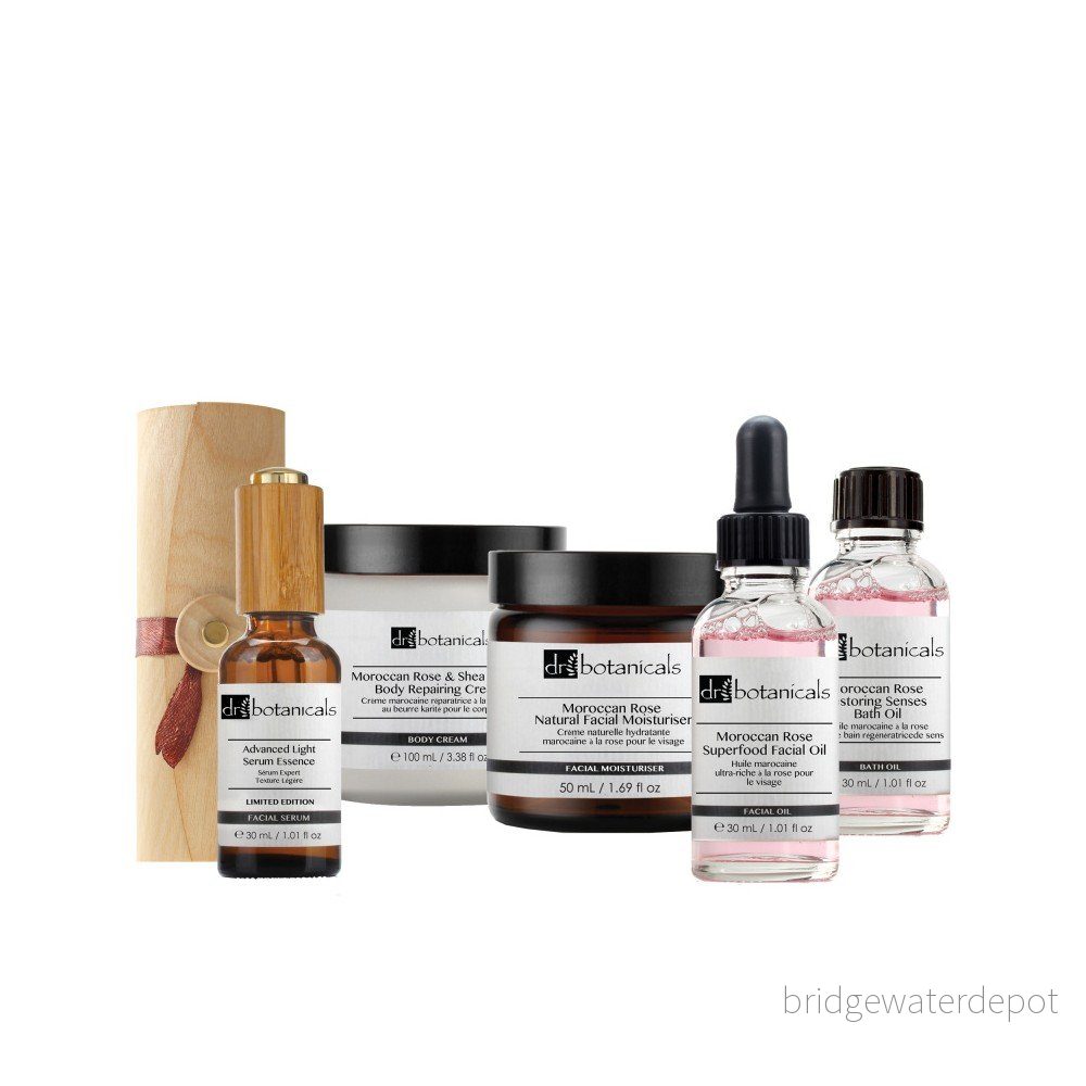 Set pečující kosmetiky Dr. Botanicals Moroccan Rose Wooden Limited v:872598