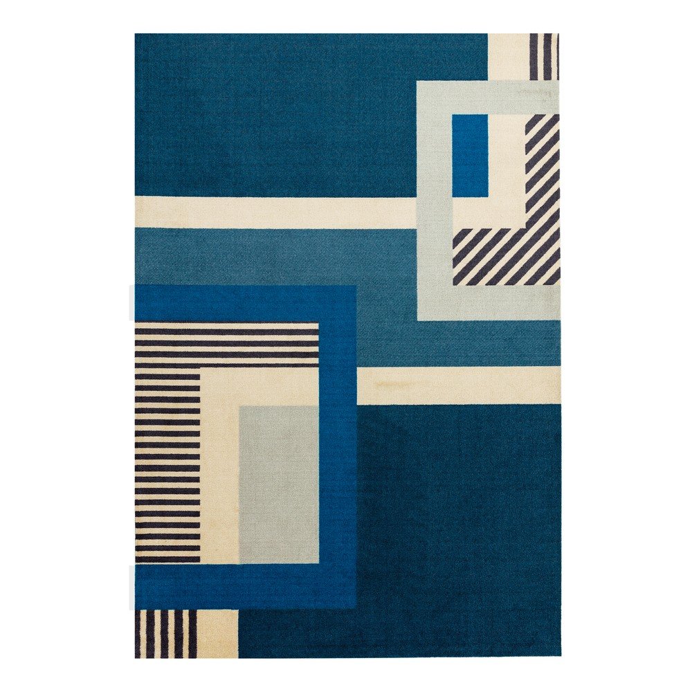 Modrý koberec Asiatic Carpets Riley Gerro, 120 x 170 cm v:1334646