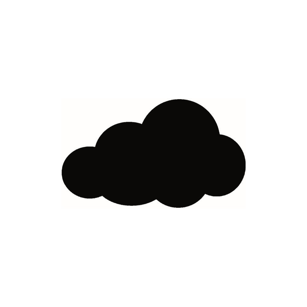 Set popisovací tabule a křídového popisovače Securit® Silhouette Cloud v:776990