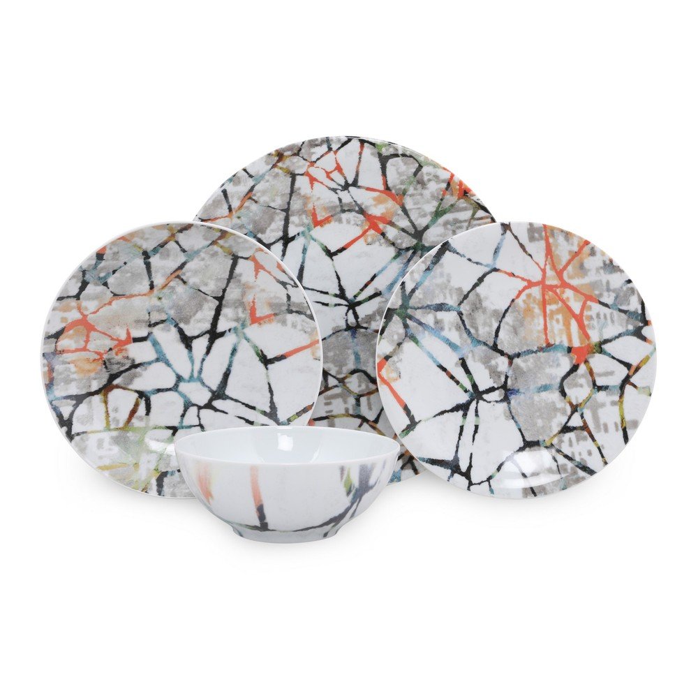 24dílná sada porcelánového nádobí Kütahya Porselen Abstract v:1405469