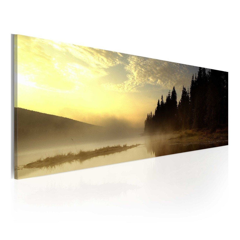 Obraz na plátně Artgeist Fog, 120 x 40 cm v:1140520