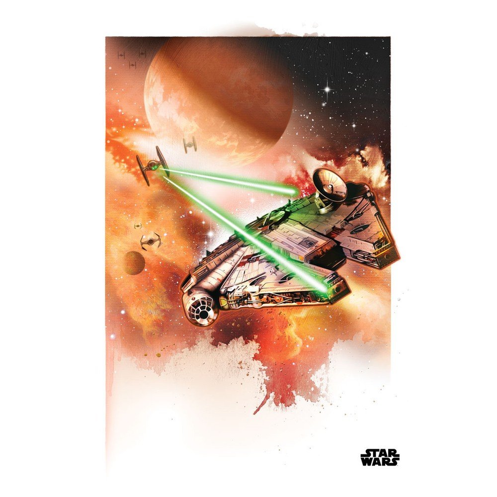 Nástěnná cedule Star Wars v:707080