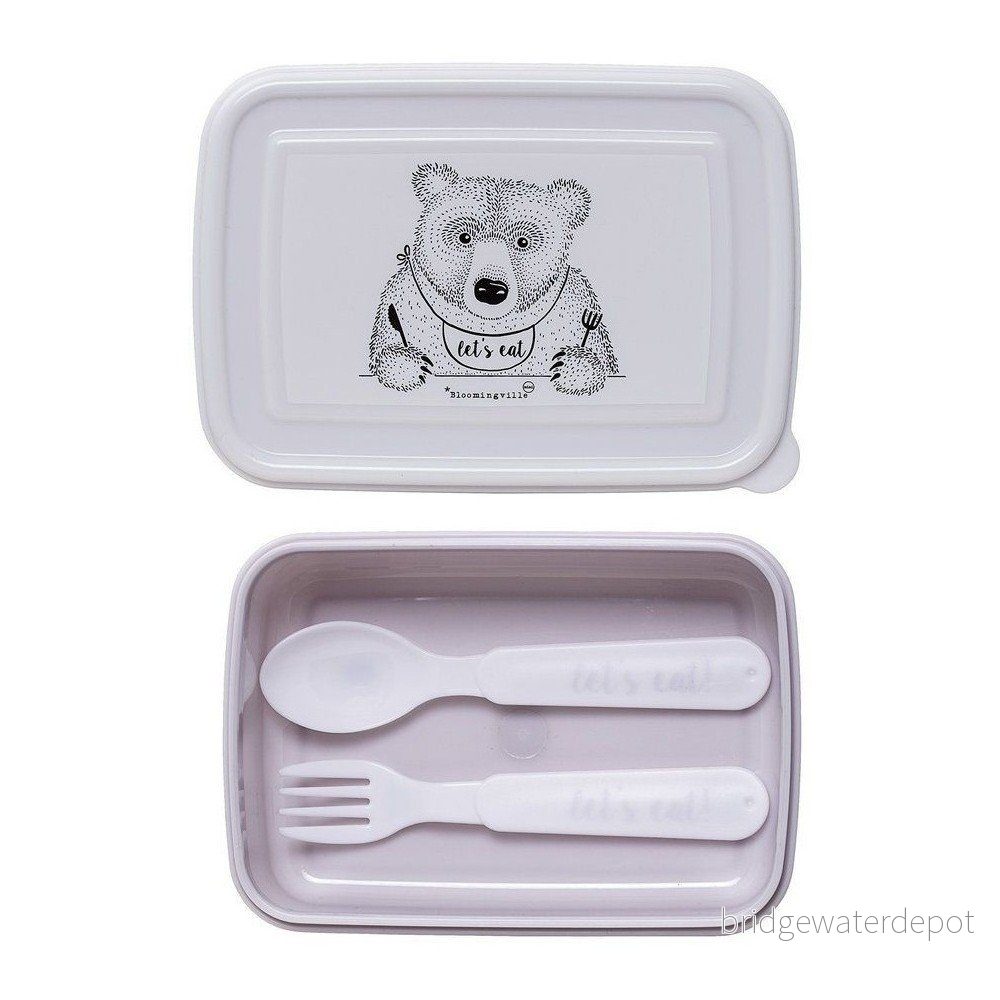 Set dětského svačinového boxu s příbory Bloomingville Baby v:1259238