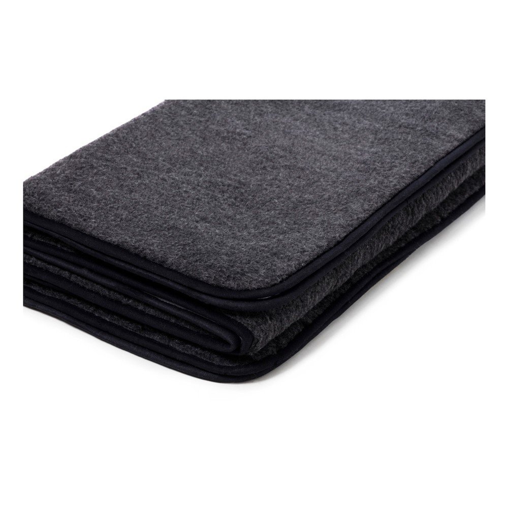 Černá deka z merino vlny Royal Dream Quilt, 160 x 200 cm v:953960
