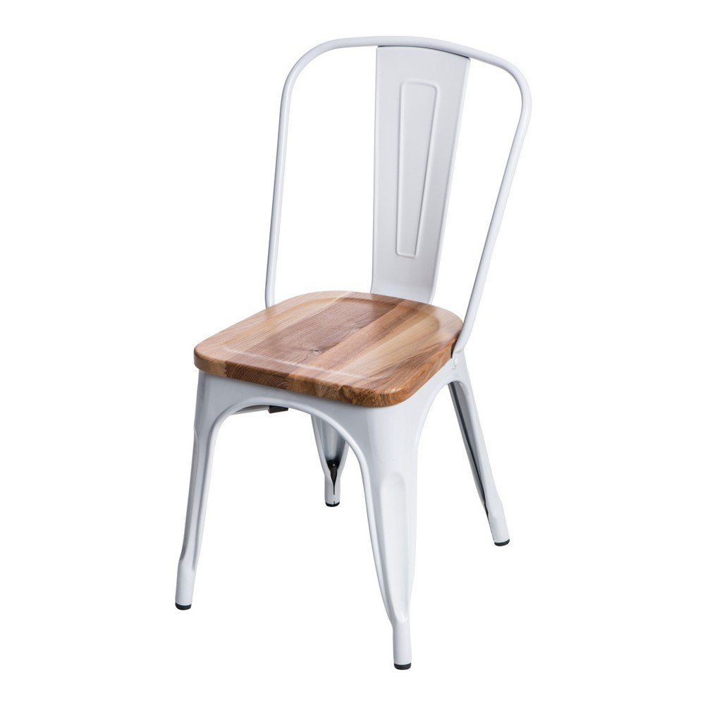 Bílá židle D2 Paris Ash Wood v:759788