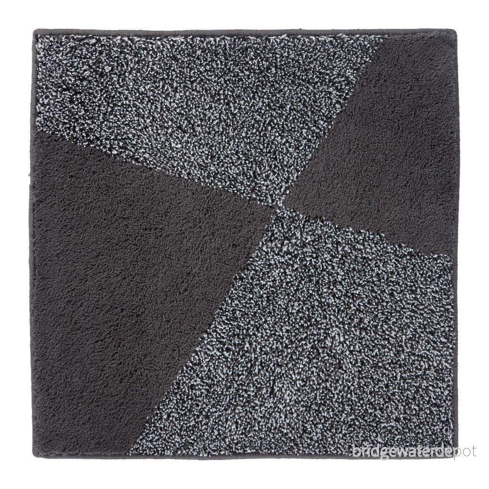 Tmavě šedá koupelnová předložka Aquanova Damio, 60 x 60 cm v:733882