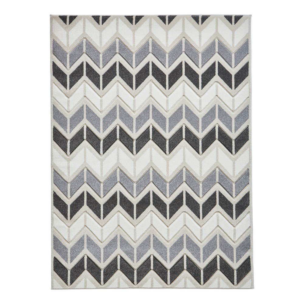 Šedobéžový koberec Think Rugs Matrix Ziggy, 120 x 170 cm v:1316448