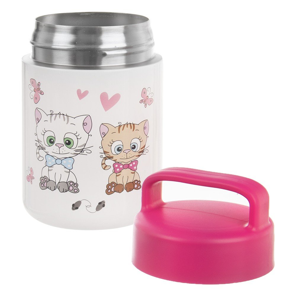 Termoska na jídlo z nerezové oceli Orion Kittens, 480 ml v:1407781