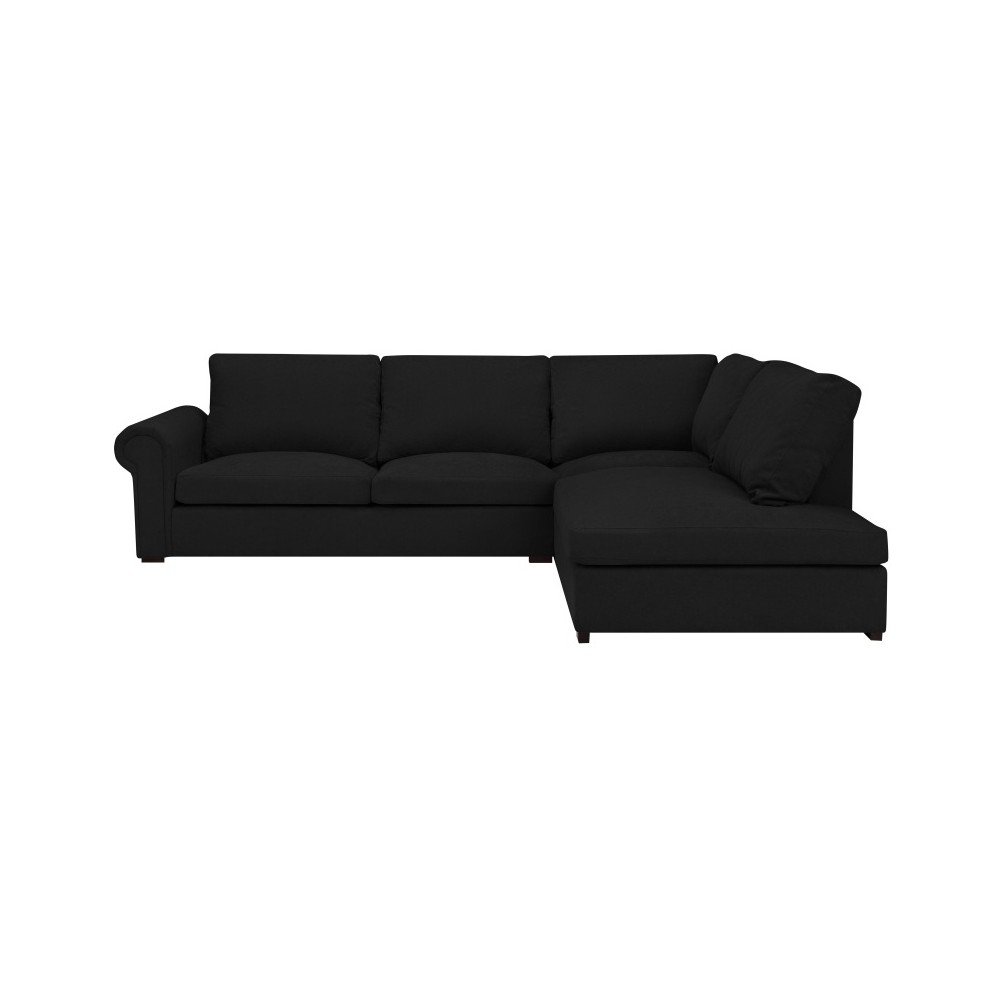 Černá rohová pohovka Windsor & Co Sofas Hermes, pravý roh v:1096678