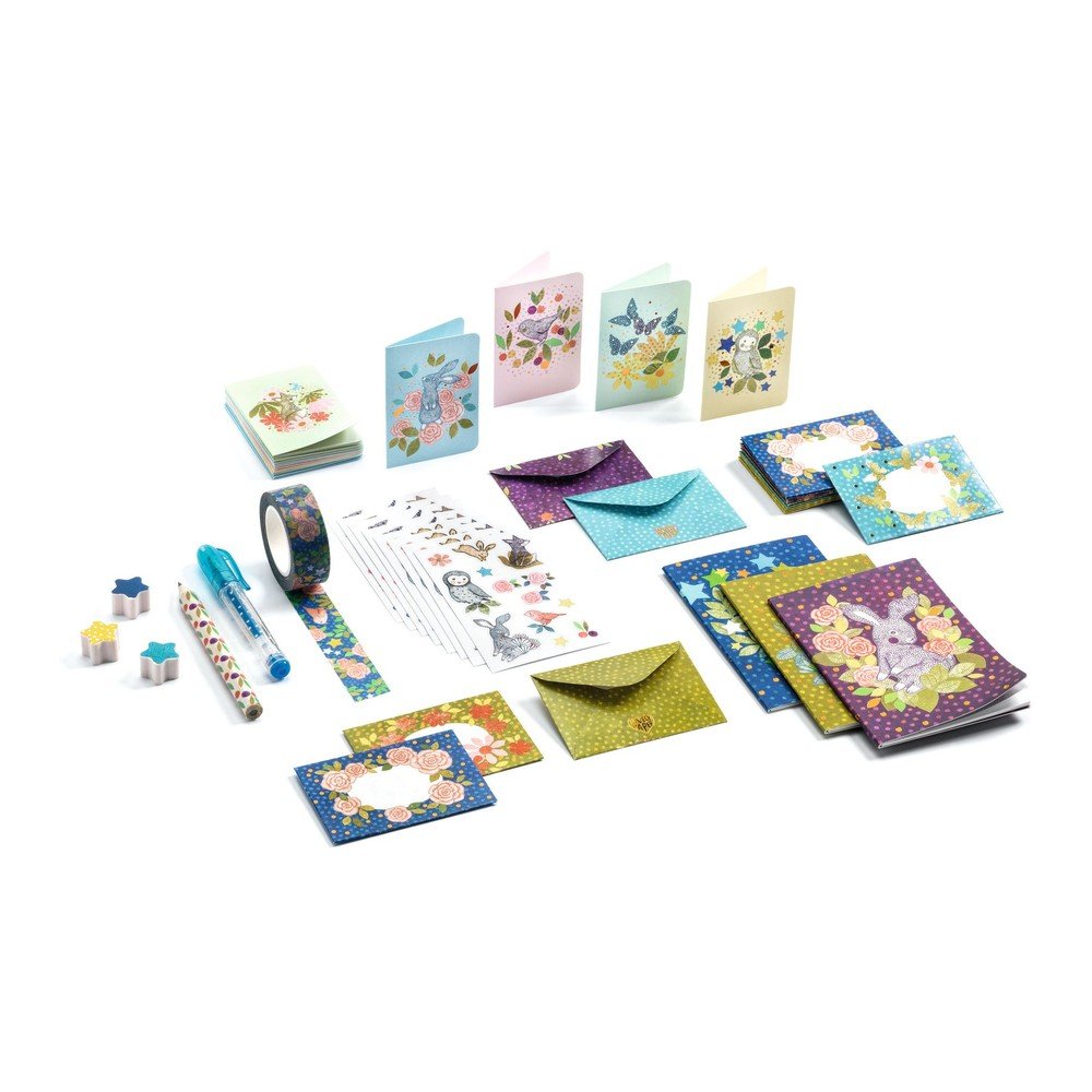 Dopisní sada Mini Elodie Box – Djeco v:1577662