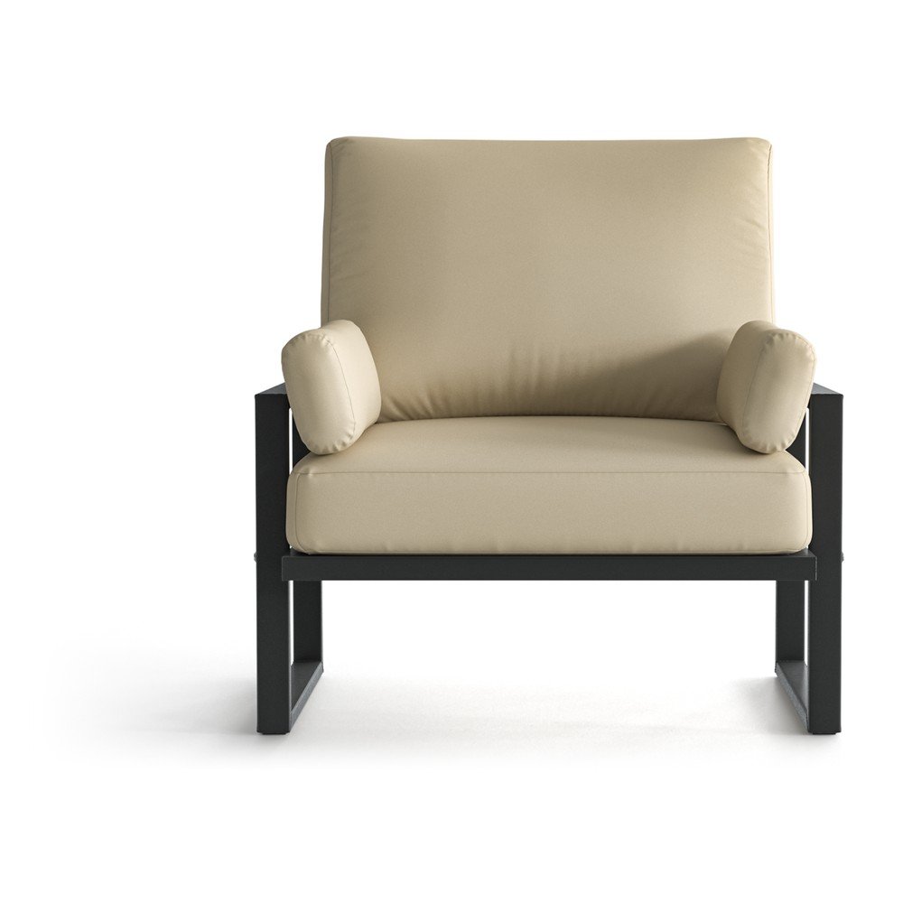 Béžové zahradní křeslo s područkami Marie Claire Home Angie v:1244828