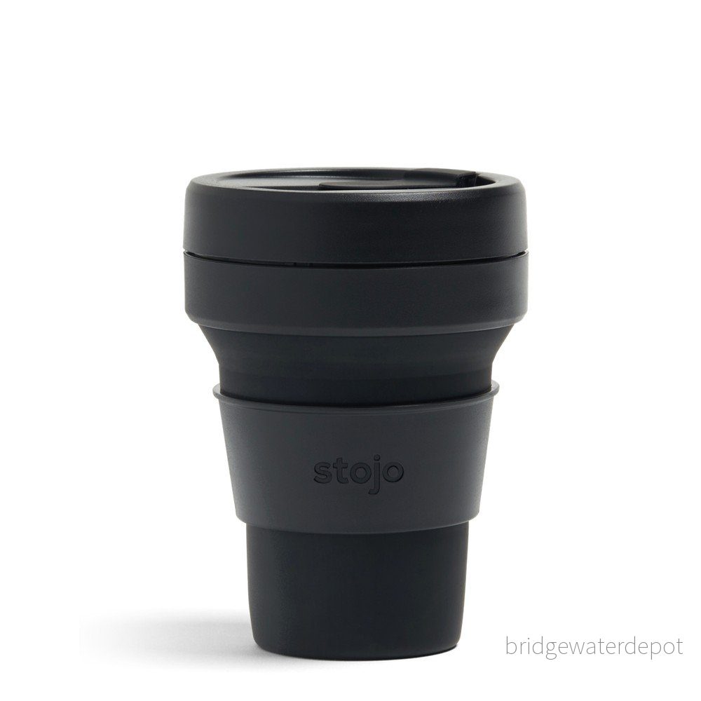 Černý skládací cestovní hrnek Stojo Pocket Cup Ink, 355 ml v:1341289