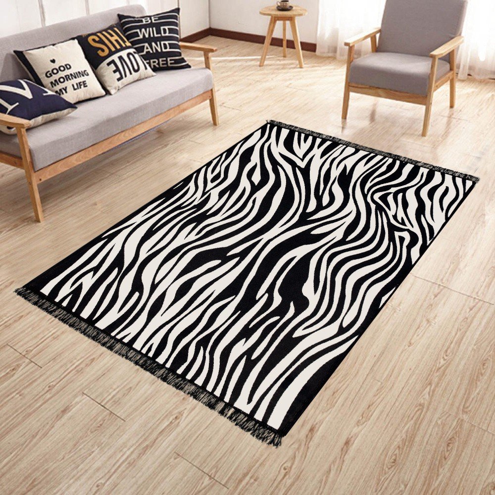 Oboustranný pratelný koberec Kate Louise Doube Sided Rug Zebra, 140 x 215 cm v:1254878