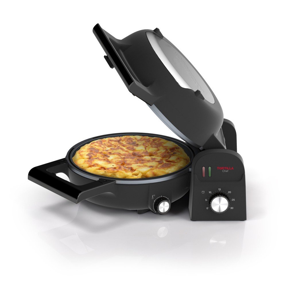 Černý stroj na přípravu tortill Princess Totilla Chef, příkon 1300W v:1075586