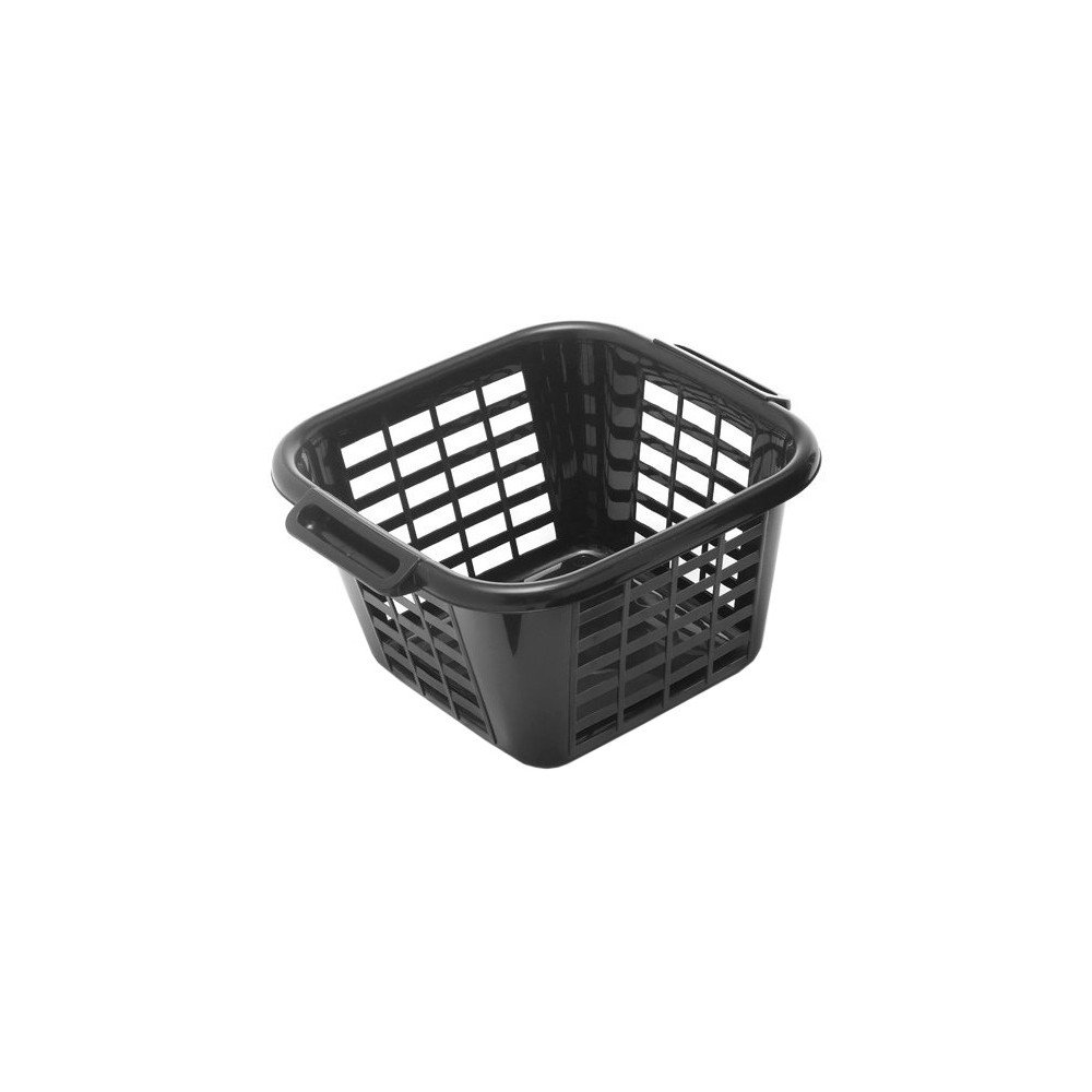 Černý koš na prádlo Addis Square Laundry Basket, 24 l v:1330830