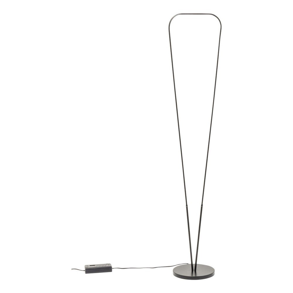 Černá volně stojící LED lampa Kare Design Triangle Black, 155 cm v:926486