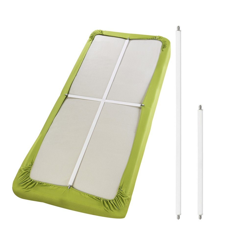 Bílé napínáky na prostěradlo v sadě 2 ks 2,5x100 cm – Maximex v:1558430