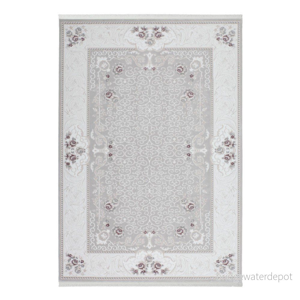 Šedý koberec Kayoom Splendid Silver, 80 x 300 cm v:748856