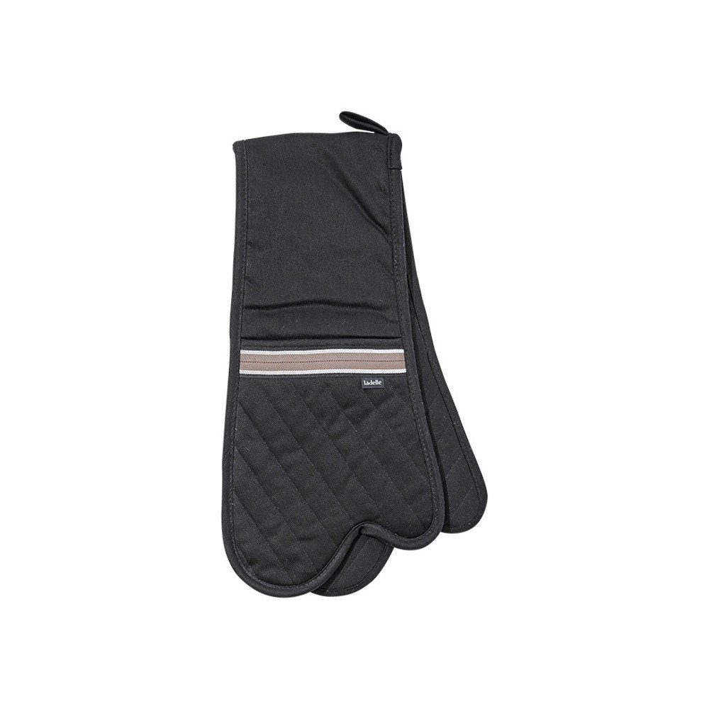Černá dvojitá chňapka Ladelle Professional Series v:837750