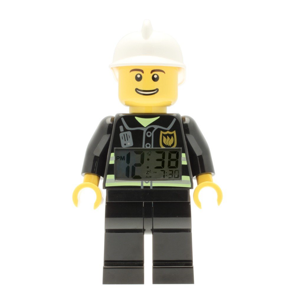 Hodiny s budíkem LEGO® City Fireman v:894096