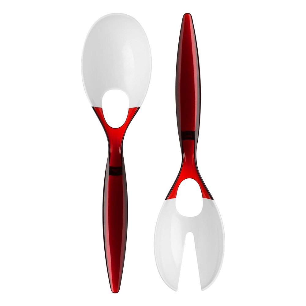 Červený salátový příbor Premier Housewares v:968588