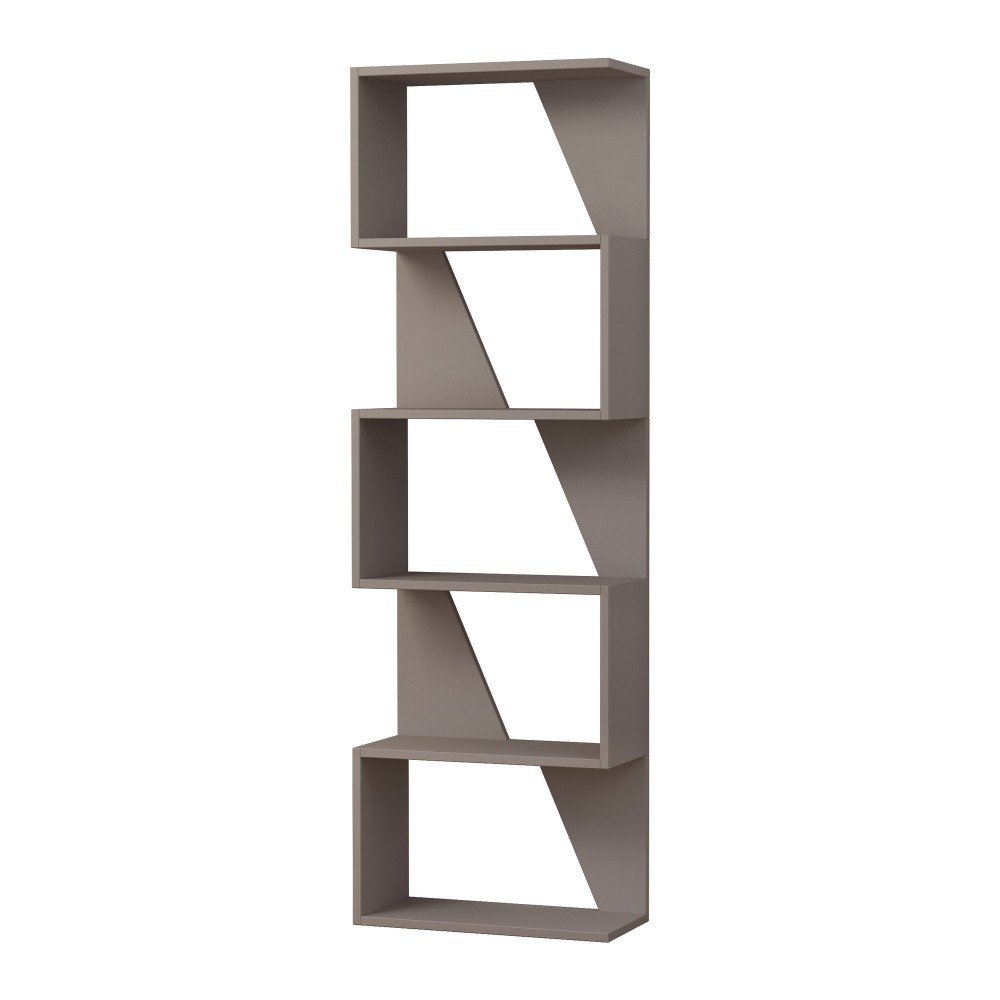 Šedohnědá knihovna Homitis Frame v:1041688