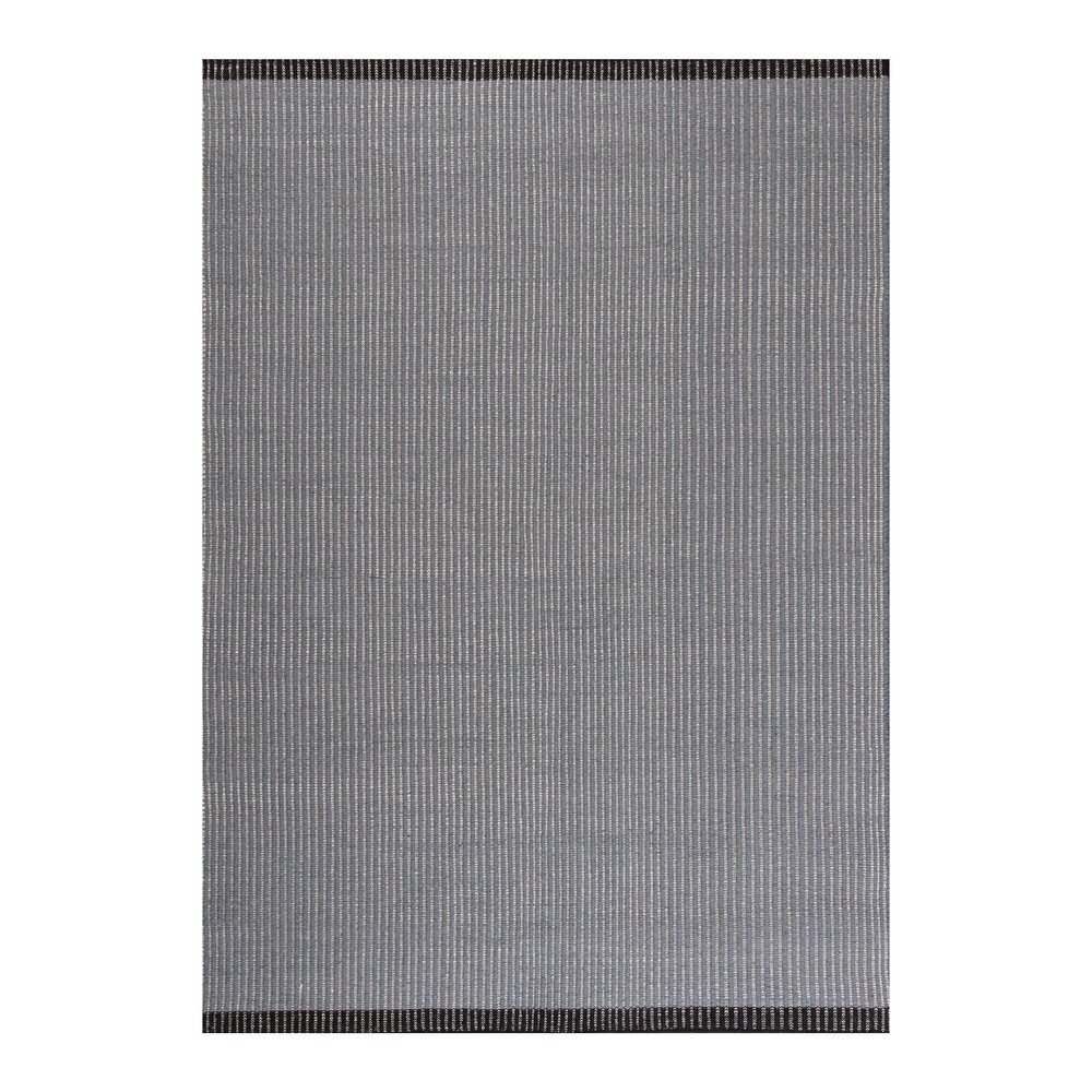 Modrý vlněný koberec Linie Design Hisa, 140 x 200 cm v:692690