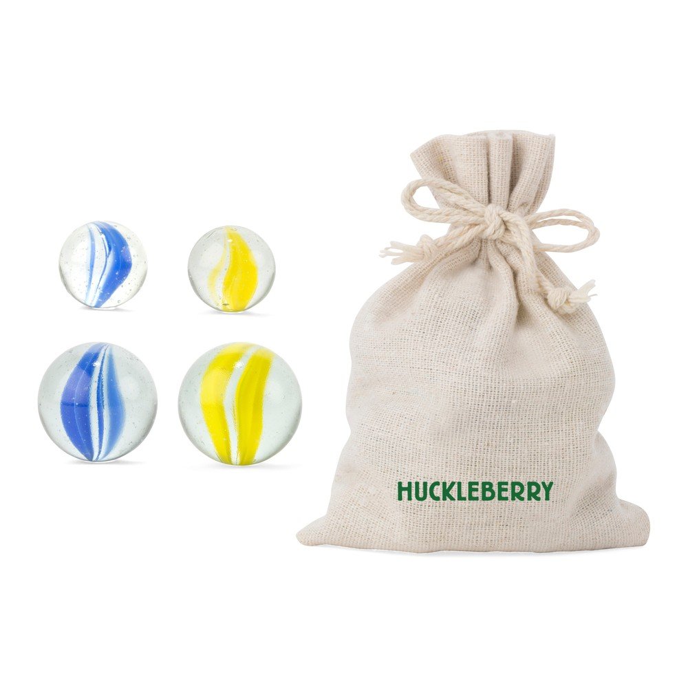 Sada 24 skleněných cvrnkacích kuliček Kikkerland Huckleberry v:1214726