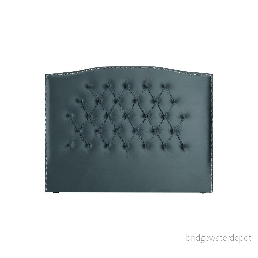 Petrolejově zelené čelo postele Mazzini Sofas Cloves, 200 x 120 cm v:1082970