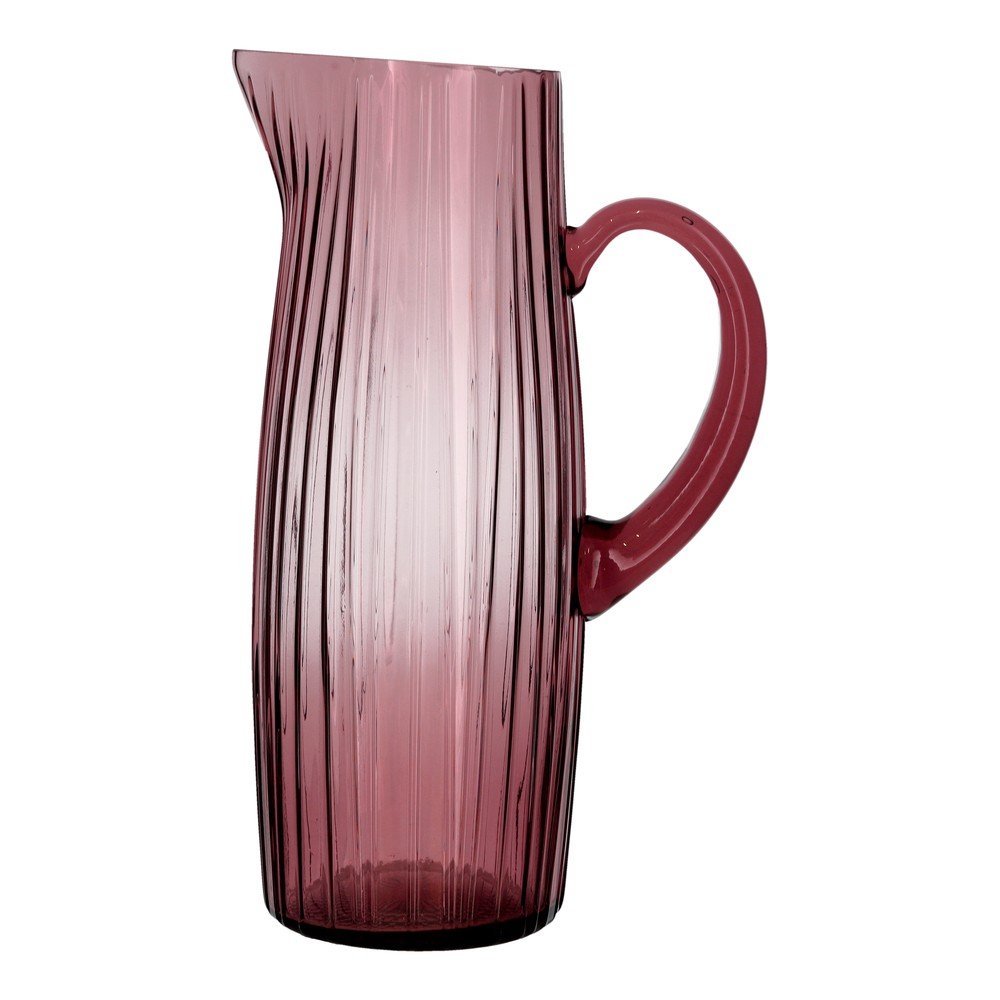 Růžový skleněný džbán Bitz Kusintha, 1,2 l v:1415401