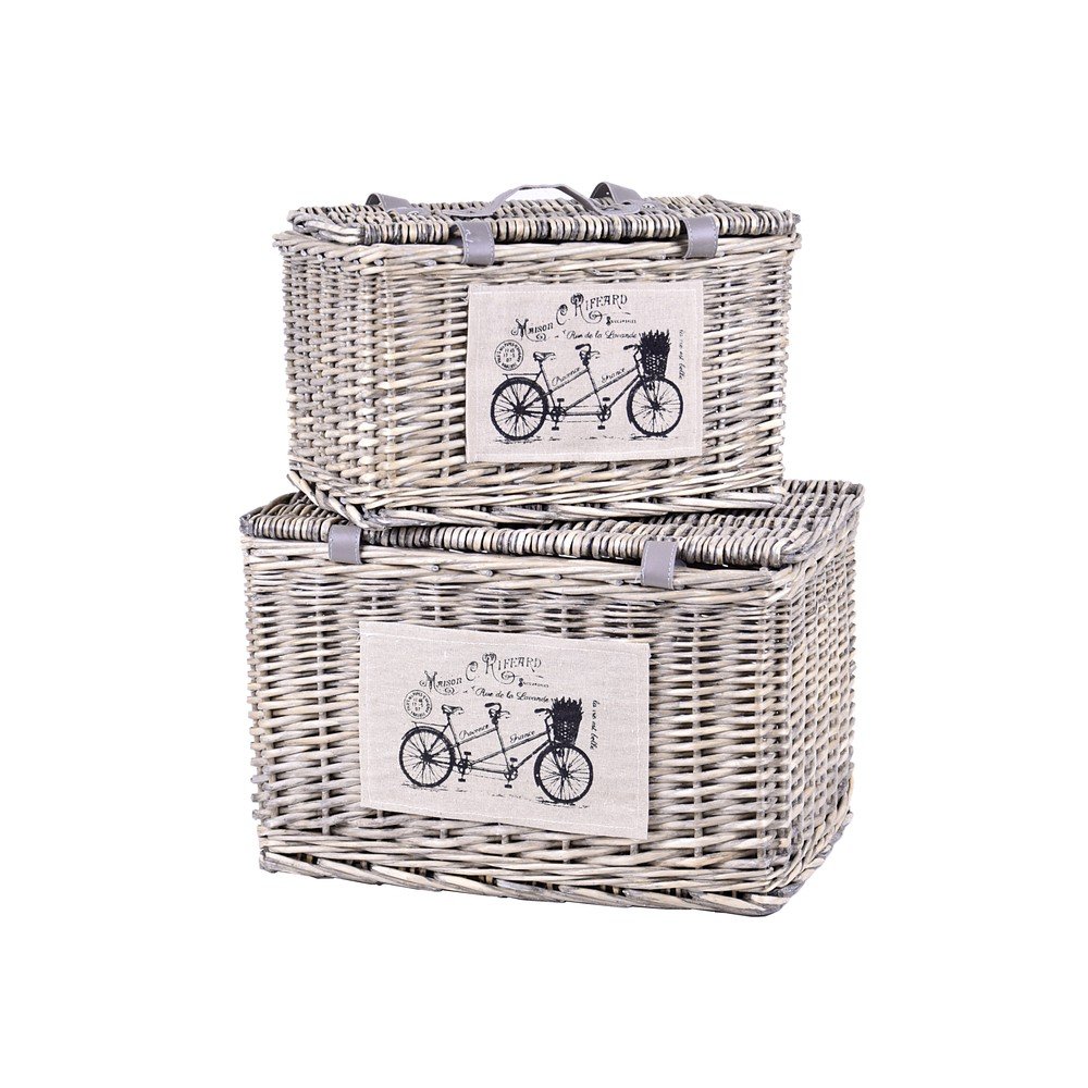 Sada 2 proutěných košů Ego Dekor Bicycle v:879454