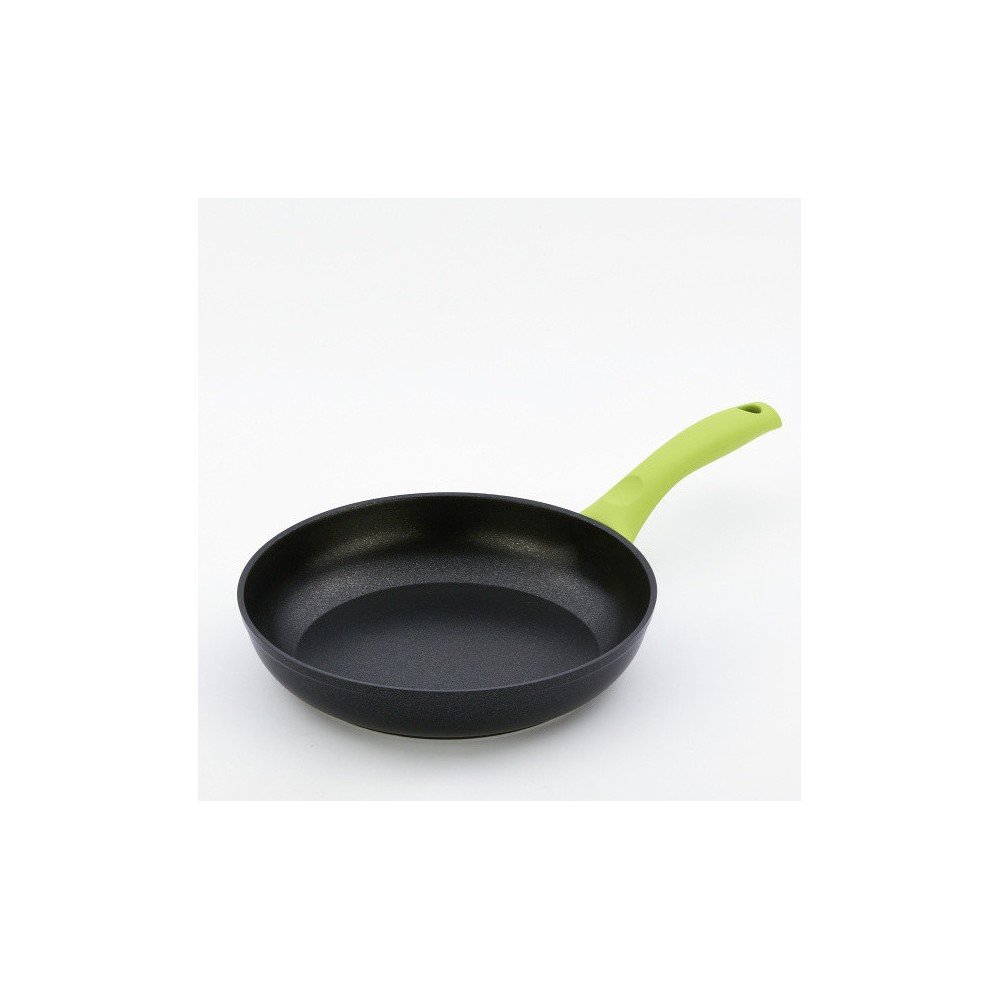Pánev se zelenou rukojetí Bisetti Black Diamond, 24 cm v:756602