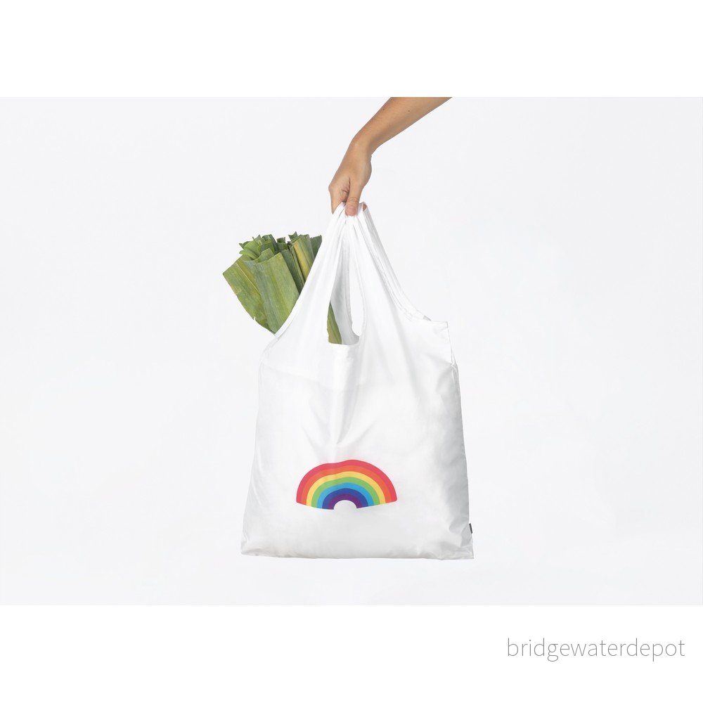 Bílá nákupní taška DOIY Rainbow v:1344299