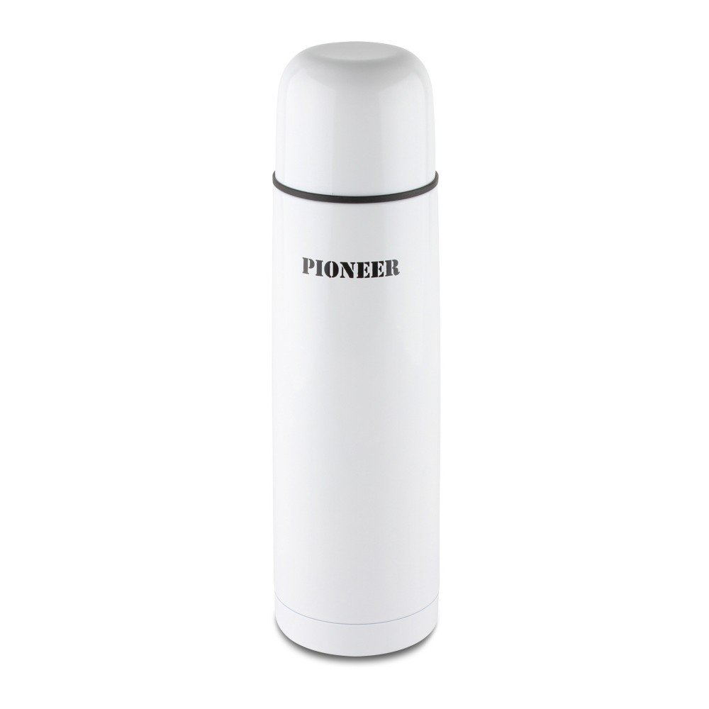 Bílá vakuová termoska z nerezové oceli Pioneer Drink Pod, 500 ml v:1307018