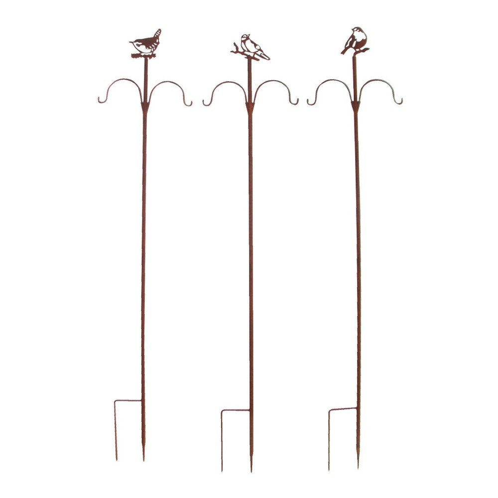 Sada 3 zápichů pro zavěšení ptačího zobu Esschert Design, výška 149 cm v:967450