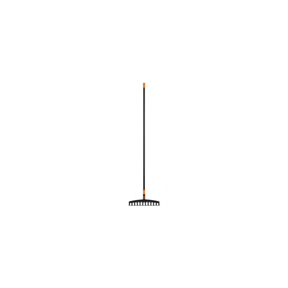 Černé hliníkové univerzální hrábě s násadou Fiskars Solid, šířka 41 cm v:1378781 Černé hliníkové univerzální hrábě s násadou Fiskars Solid, šířka 41 cm v:1378781