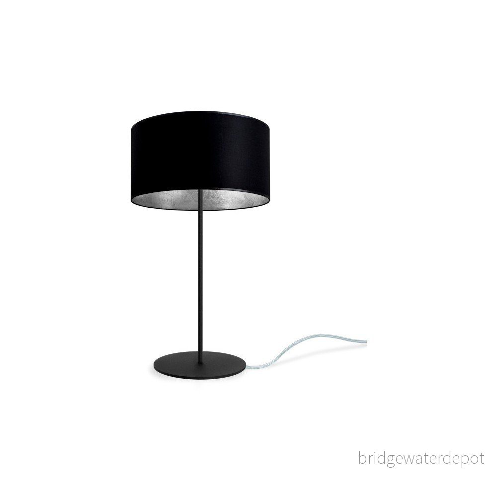 Černo-stříbrná stolní lampa Bulb Attack Tres, ⌀ 36 cm v:778078