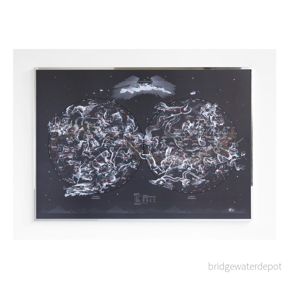 Magnetická mapa oblohy The Future Mapping Company The Constellation, 100 x 69 cm v:787998
