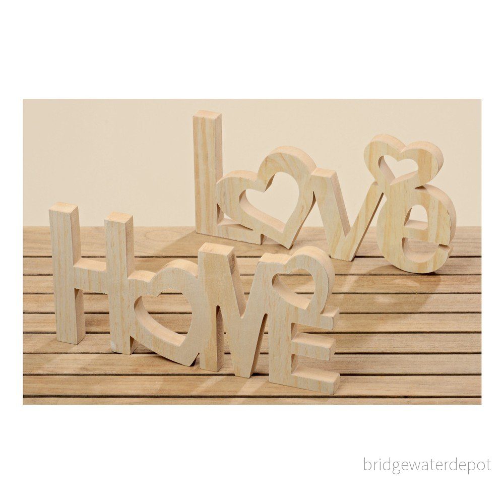 Sada 2 dekorativních nápisů Boltze Home, Love v:724864