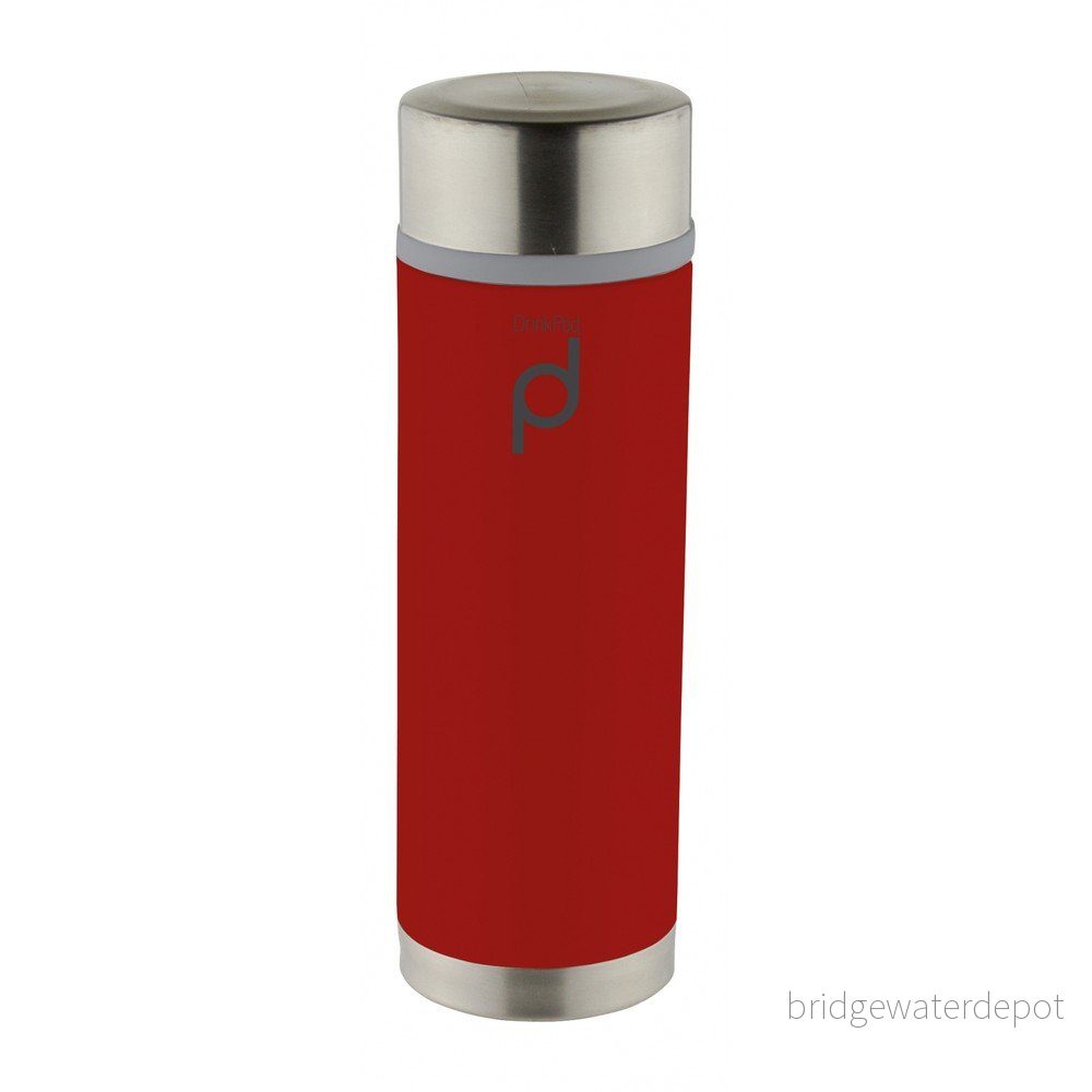 Červená vakuová termoska z nerezové oceli Pioneer Drink Pod, 350 ml v:1307092