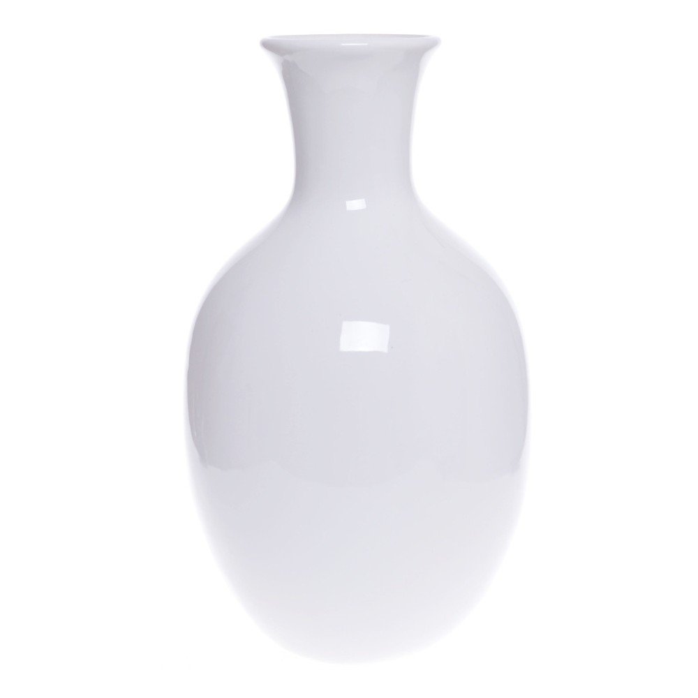 Bílá keramická váza Ewax Tulip, výška 35 cm v:1000828