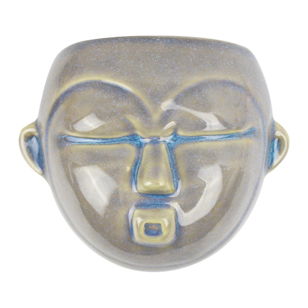 Šedý nástěnný květináč PT LIVING Mask, 18,1 x 14,5 cm v:1315622
