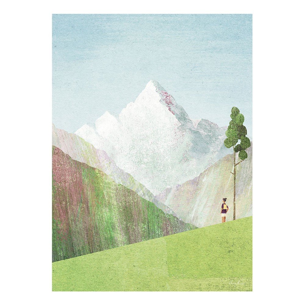 Plakát 30x40 cm Mountains v:1466634